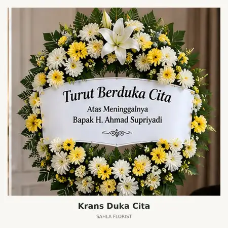 Krans Bunga Duka The Green Bsd